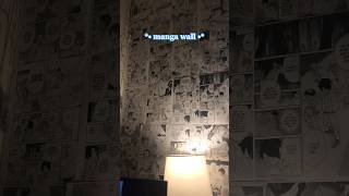 manga wall! #cutecore #aesthetic #feed #cute #anime #manga #room #shorts