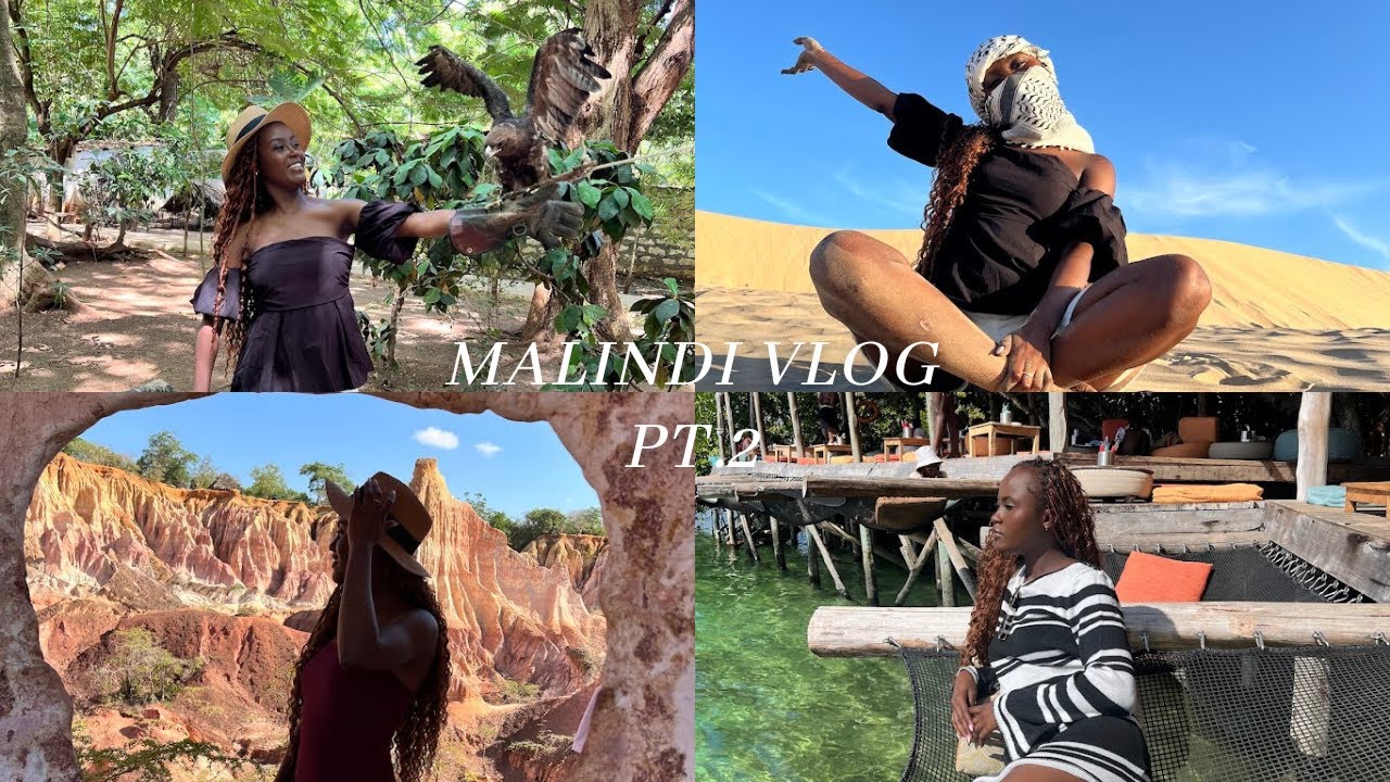 PART 2 MALINDI VLOG + FALCONRY + HELL'S KITCHEN + MAMBRUI SAND DUNES + LICHTHAUS