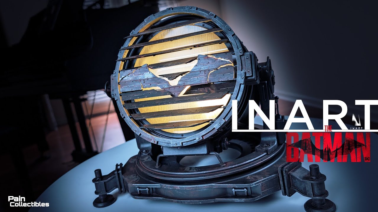 InArt The Batsignal #thebatman | 1/6 Unboxing First Look by Pain