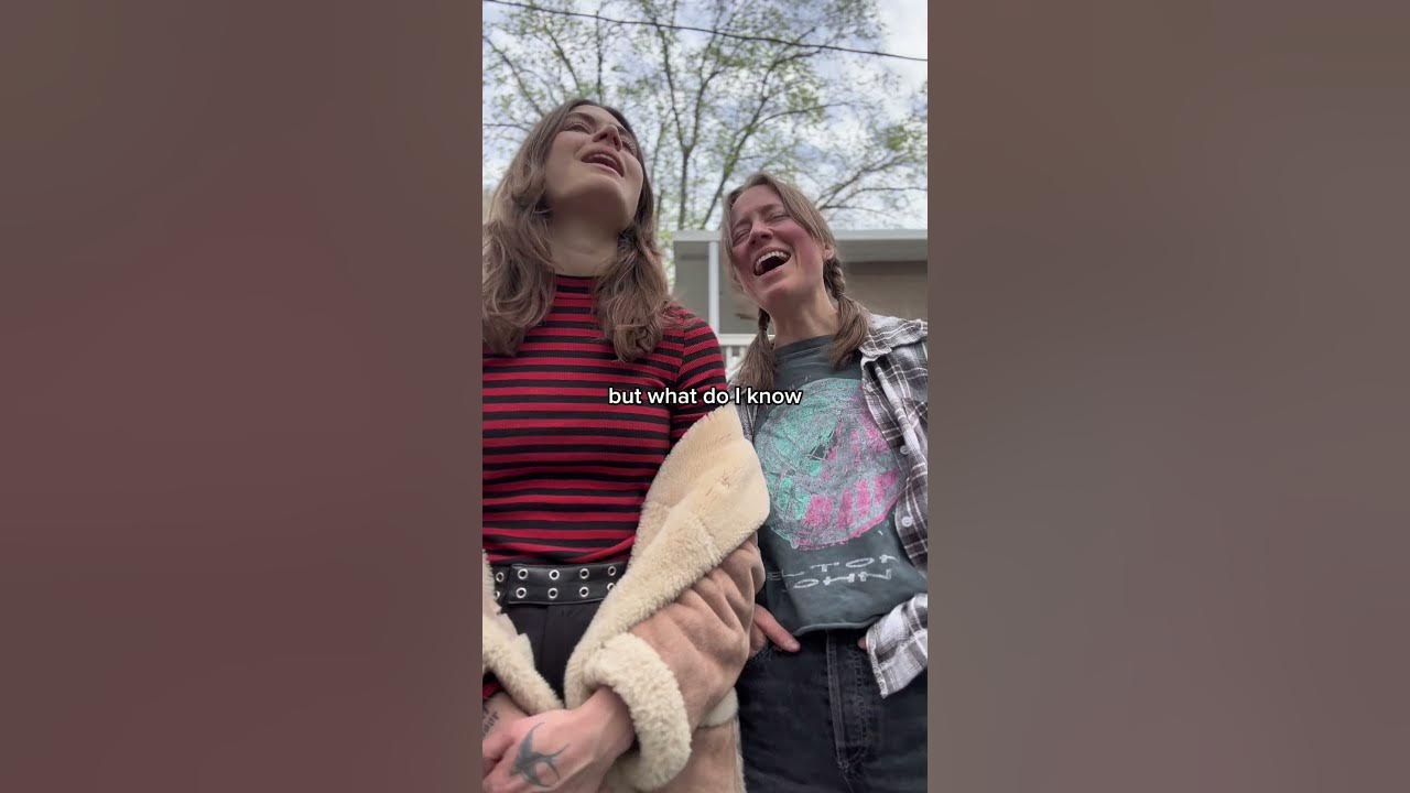POV: working out the vocal harmonies for “Fool Outta Me” outside our home studio ✨✨ #larkinpoe POV: working out the vocal harmonies for “Fool Outta Me” outside our home studio ✨✨ #larkinpoe
