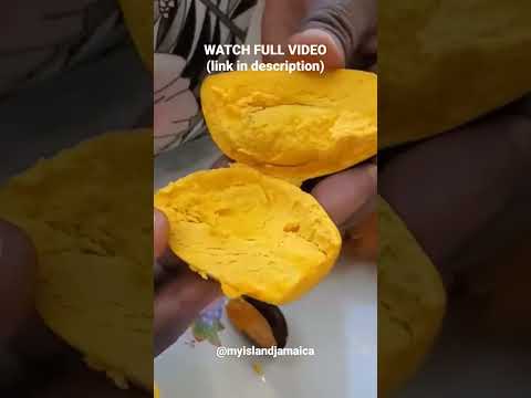 What Does The Egg Fruit Do?🤔 #healthyfood #healthyeating #jamaicanfood