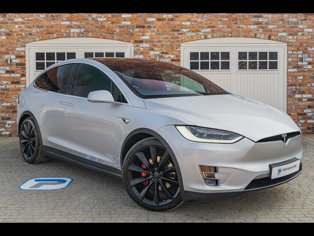 2018/18 Tesla Model X 75D In Bright Silver Metallic With Black Interior -  Youtube