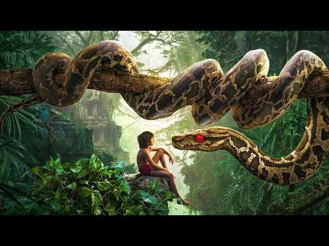 Giant Python Hypnotizes the Young Boy in the Jungle.. Epic Survival Story