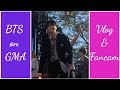 [VLOG + FANCAM] SEEING BTS ON GOOD MORNING AMERICA!!! I SAW FIRE OMG LOL 🔥🔥🔥