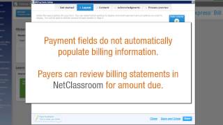 Bill Pay Form Setup: Layout Tab screenshot 5