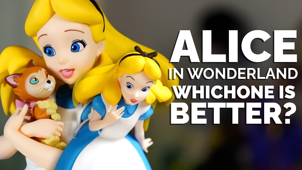 SEGA ACT CUT Alice in Wonderland Figure Unboxing & SEGA SPM Side by Side Compariso