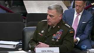 Chairman of the Joint Chiefs of Staff discusses U.S. military power projection