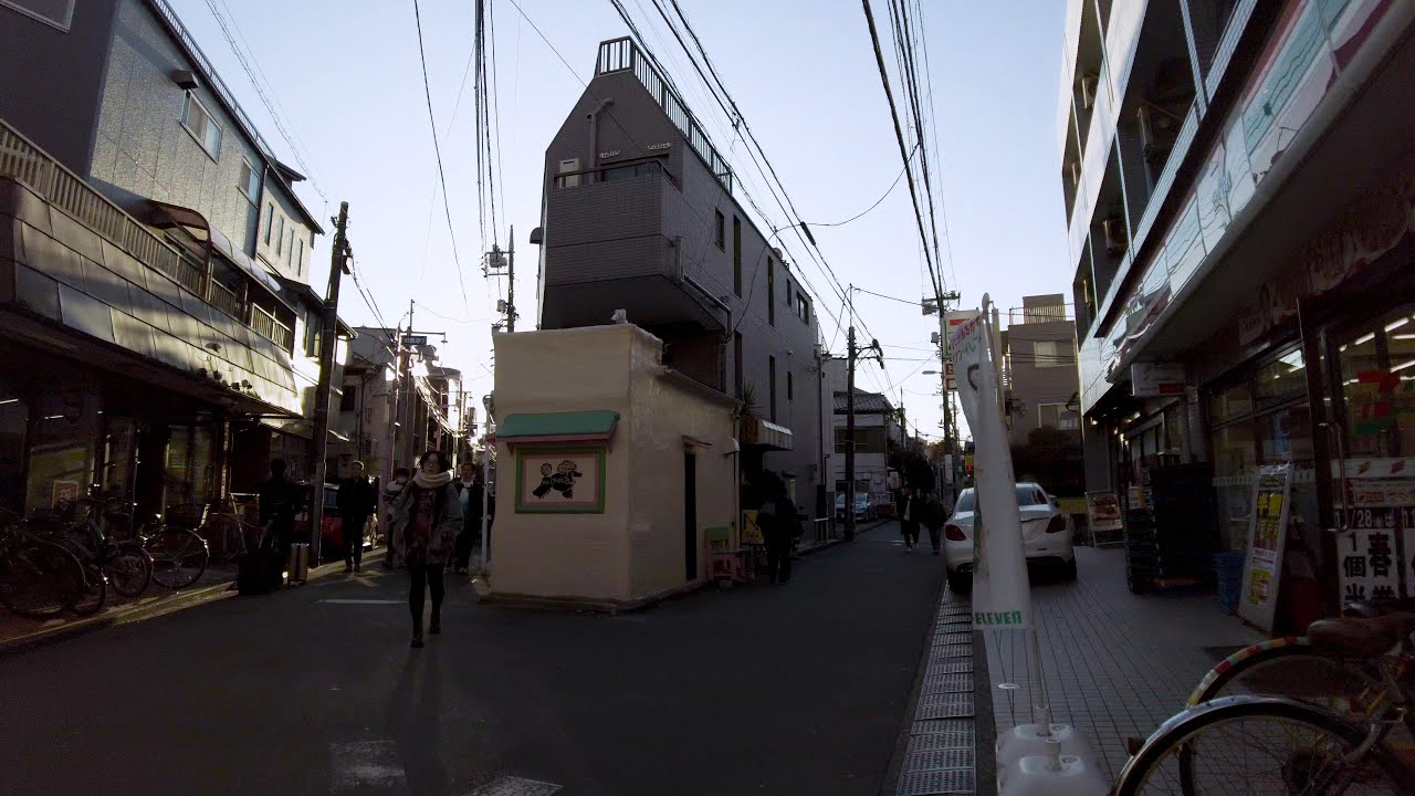 【4K Walk Japan】東高円寺 Walking around Higashikoenji in Tokyo