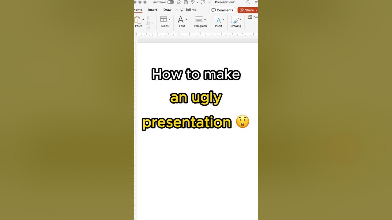 Tutorial How not To Make A PowerPoint Presentation Look Good tutorial-how-not-to-make-a-powerpoint-presentation-look-good