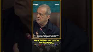 US-Iran War: Iranian President Pezeshkian Breaks Silence On Ongoing Deal Negotiations | Shorts