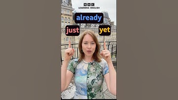 ‘Just’ vs ‘already’ vs ‘yet’– what’s the difference? 🤔 #shorts