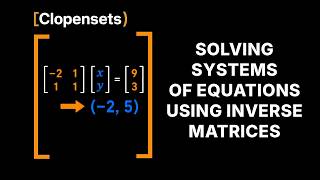 Solving Systems of Equations Using Inverse Matrices | Algebra 2 (2026 Update)