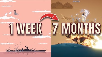7 Months of Solo Game Dev in 2 Minutes