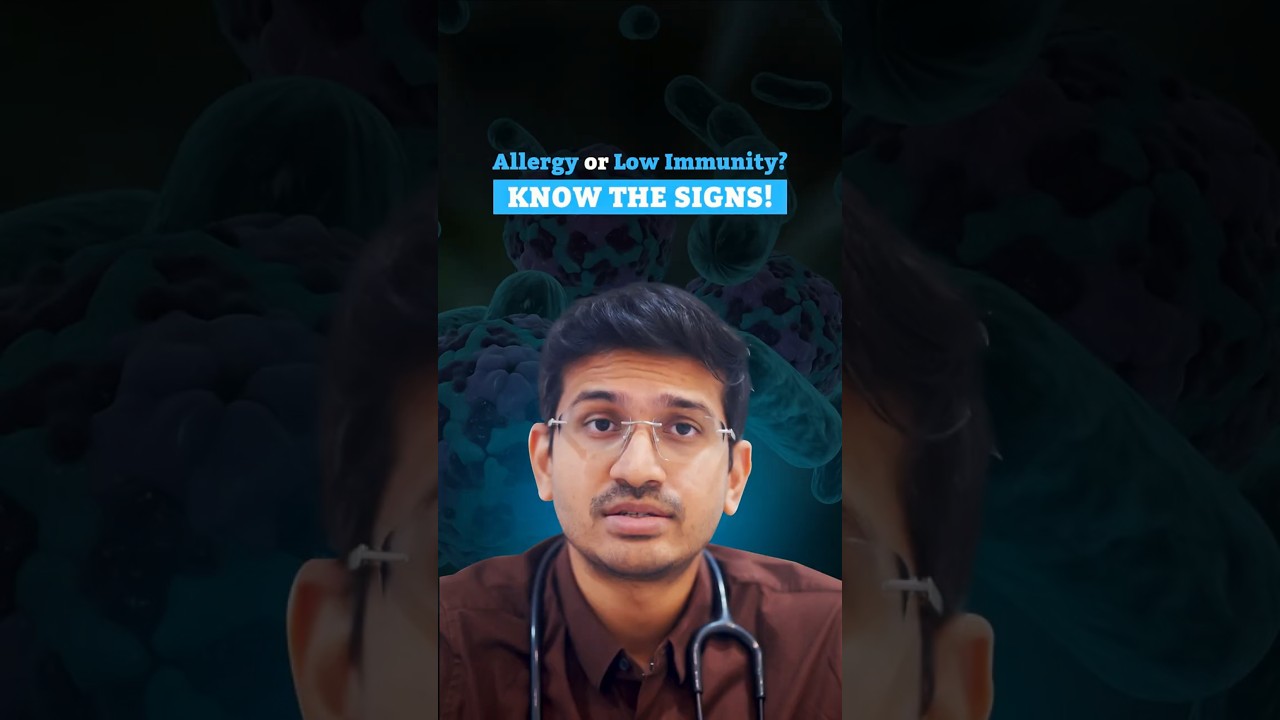 Low Immunity or Allergy Confusion?