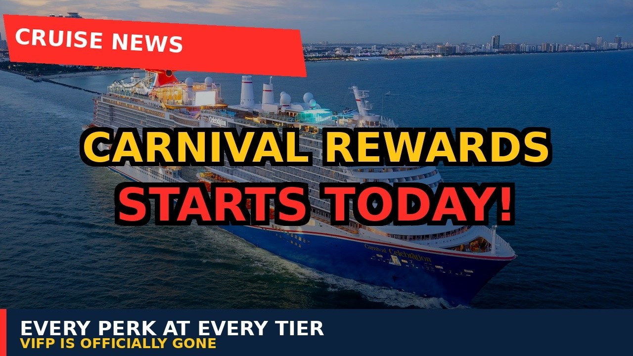 Carnival Rewards Starts Today! Every Perk At Every Tier