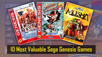 10 Most Valuable Sega Genesis Games