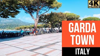 Garda Town - Italy Walk In Garda Town 4K