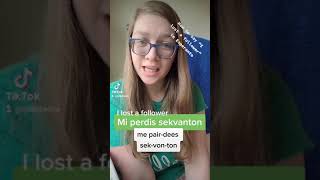 How to say “I lost a follower” in #Esperanto #shorts