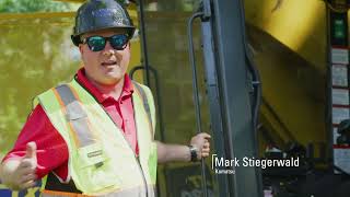 IQAN MD4 digital control system for the Komatsu XT5
