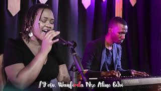 Video thumbnail of "Ompise mukama - Jacinta and Kenny keys (Cover)"