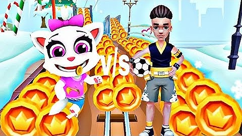 Panda Panda Run VS Subway Princess Runner : WHO WILL WIN??? - Best Android Gameplay HD