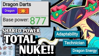 DRAGON DARTS BECOMES CRAZY STRONG WITH THIS STRAT IN SHARED POWER | POKEMON SCARLET AND VIOLET