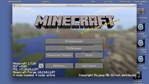 How to Download Pixelmon for Minecraft 1.7.10 (Mac)