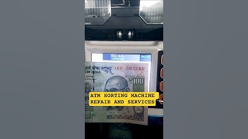 ATM SORTING MACHINE REPAIR AND SERVICES#repairing#electrical #atm#money#Ceshnew