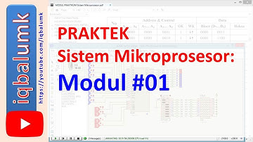 praktek modul 01 sistem mikroprosesor - iqbal elektro umk