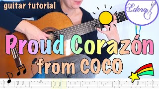 Proud Corazon - Fingerstyle Guitar Tutorial Teaser - COCO