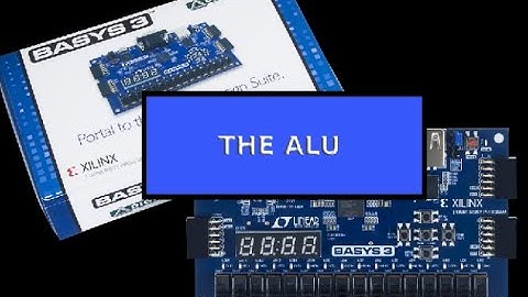 The ALU - VHDL on BASYS 3 Board
