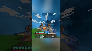sky wars in cube server #minecraft #viral #skywars #shorts #ytshorts