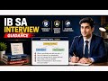 IB SA Interview Guidance 2026 | Hobby Questions Explained #ibsaexam #ibsa