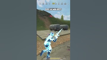 Easy 1v4 with AK117 🔥😎| CODM BR