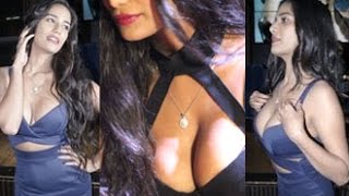 Poonam pandey hot cleavage show at 'the weekend' press meet