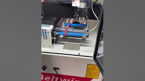 APL PU  affix timing belt CNC hole perforating grinding processing machine