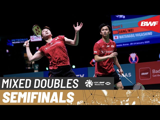 PETRONAS Malaysia Open 2024 | Jiang/Wei (CHN) [5] vs. Watanabe/Higashino (JPN) [2] | SF class=