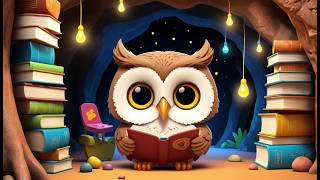 Wise Owl Finds a Secret Cave Full of Books | Funny and Magical Kids Nursery Rhyme Adventure