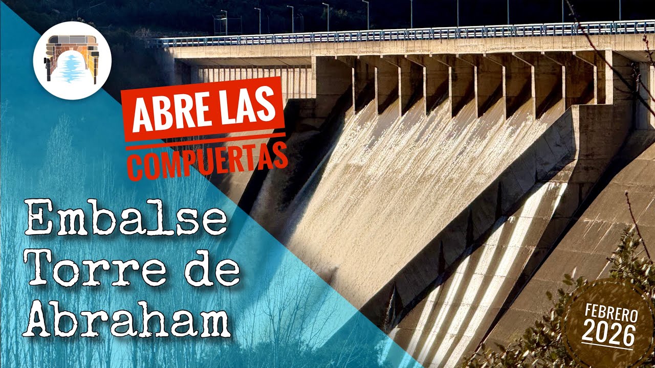 🚨 El EMBALSE TORRE DE ABRAHAM abre las compuertas 