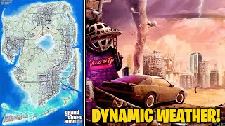 *NEW* GTA 6 LEAKS: Entire Map Revealed, Dynamic Weather, & More