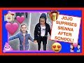 JOJO SURPRISES HIS GIRLFRIEND FROM SCHOOL!!! SHOCK REACTION! 😇😮