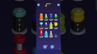 Nut Sort Gameplay - Level 371 | Sorting Puzzle Challenge #androidgaming #gamingcommunity #nutsort