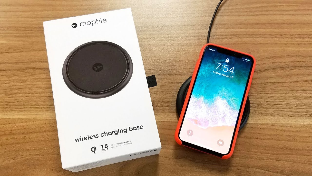 Mophie iPhone Wireless Charger Base Unboxing and Review in 4K