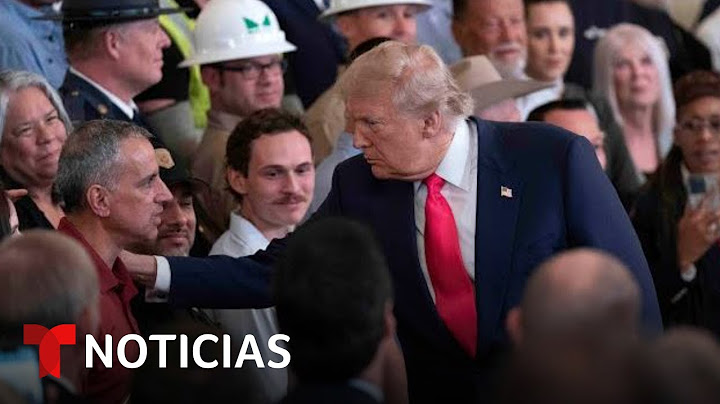 Trump participa en un evento para presionar al Senado a que apruebe su proyecto fiscal