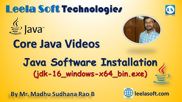 How to Install Java Software in Windows-Java Latest Version Installation in Telugu 2021- Leela Soft