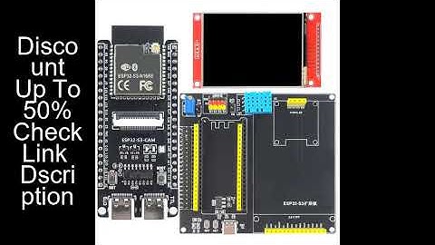 ESP32 S3 Development Board Kit with 2.8 Inch Display 8MB PSRAM 16MB FLASH ESP32 S3 N16R8 CAM Type-C