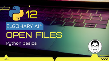 التعامل مع الملفات بلغة البايثون || Open Files in Python