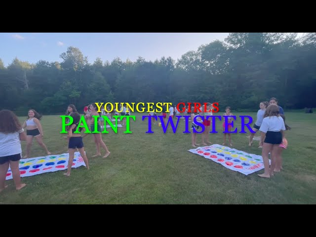 Paint Twister-Youngest Girls