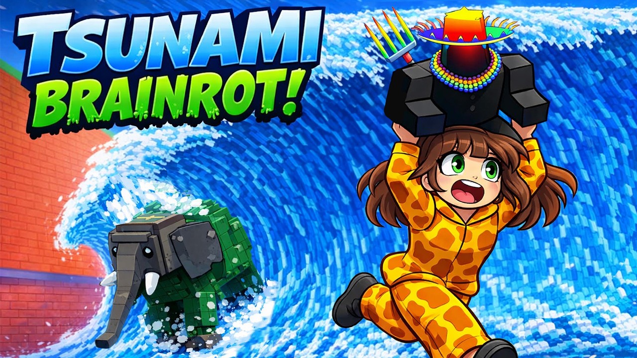 INSANE BRAINROTS on Tsunami Brainrot in Roblox