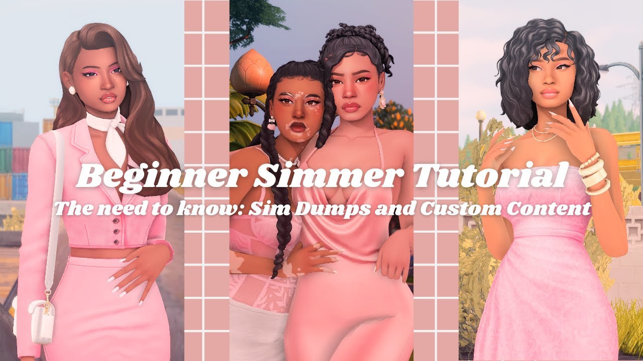 Beginner Simmer Tutorial How To Download Sim Dumps And Custom Content 